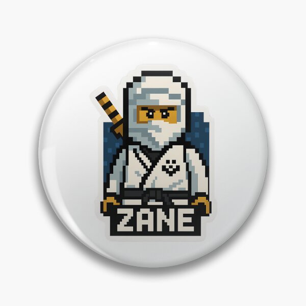 Item preview, Zane Ninjago designed and sold by ParadiseByArt.
