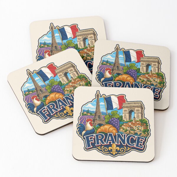 Item preview, France Landmarks Culture and Countryside designed and sold by Myra365Art.