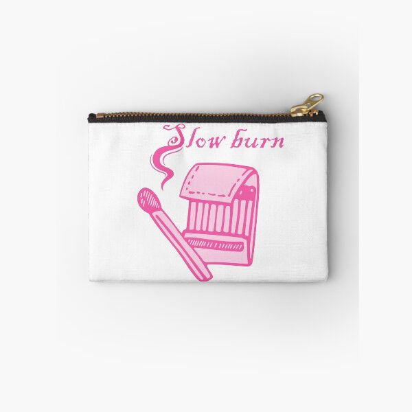 Item preview, "Slow Burn" Trope | Bookish Pink designed and sold by Nyxander's Bookish Catalogue.