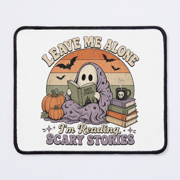 Item preview, Leave Me Alone I'm Reading Scary Stories Ghost designed and sold by StuckOnTees.