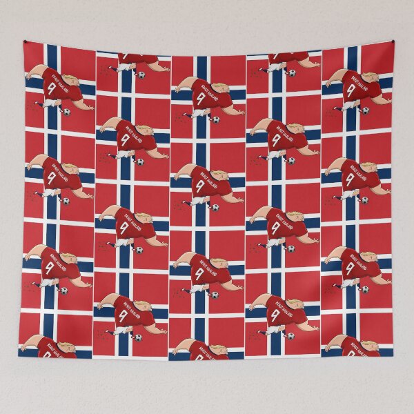 Item preview, Erling Haaland Norway Football Braut Haaland No 9 Soccer - Erling Haaland Norway Football Haaland Norway Classic T-Shirt designed and sold by TOPSHOPIAs.