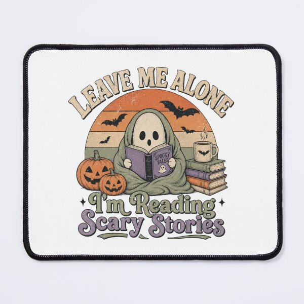 Item preview, Leave Me Alone I'm Reading Scary Stories Ghost designed and sold by StuckOnTees.
