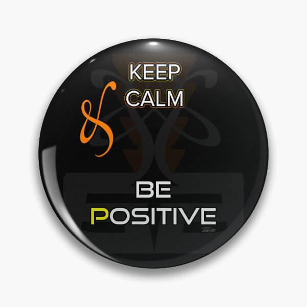 Item preview, 30-200% Keep Calm and Be Positive arteddyscap designed and sold by ARTEDDYSCAP.