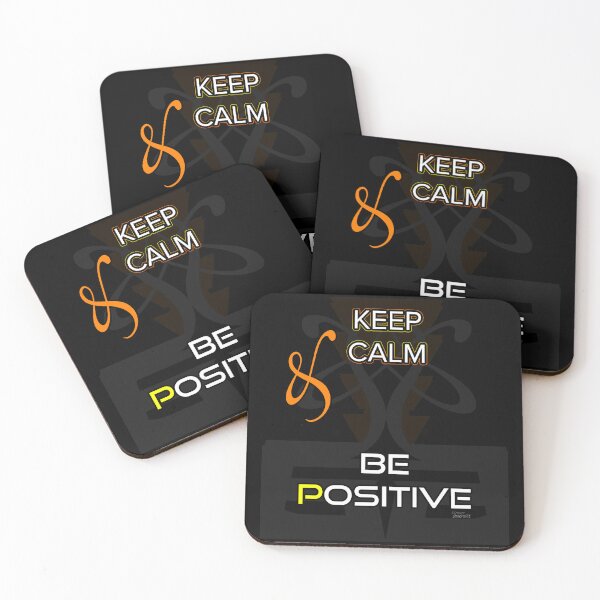 Item preview, 30-200% Keep Calm and Be Positive arteddyscap designed and sold by ARTEDDYSCAP.