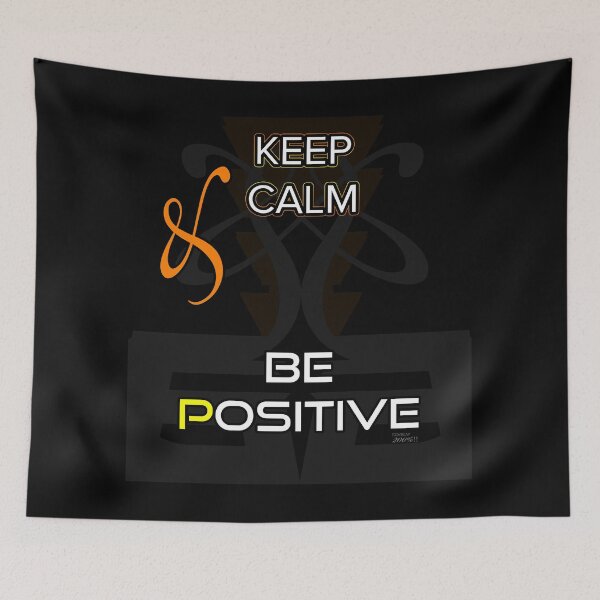 Item preview, 30-200% Keep Calm and Be Positive arteddyscap designed and sold by ARTEDDYSCAP.