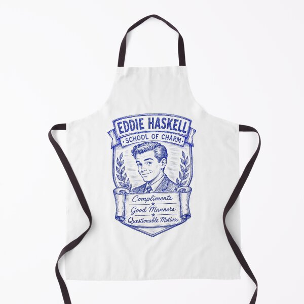 Item preview, Eddie Haskell School of Charm – Vintage TV Humor designed and sold by Snarky Threads.