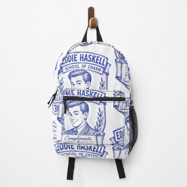 Item preview, Eddie Haskell School of Charm – Vintage TV Humor designed and sold by Snarky Threads.