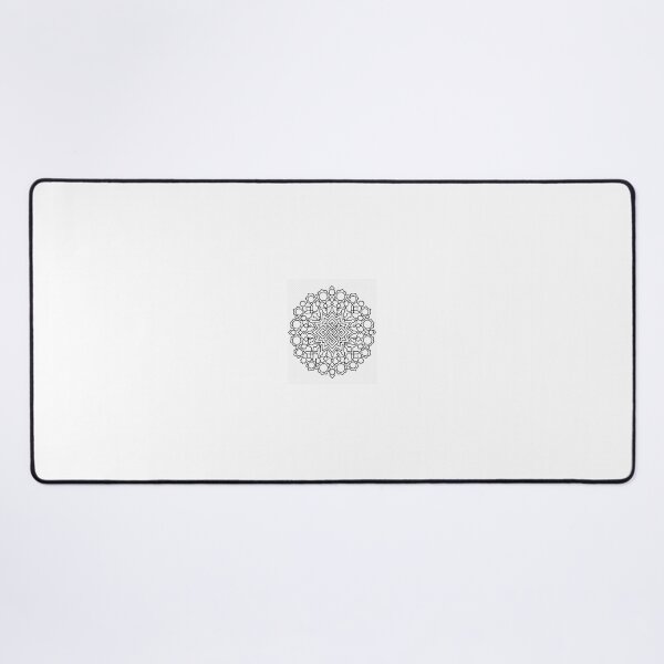 Item preview, Ottoman Imperial Knot | Premium Islamic Geometric Pattern | Black and White Vector designed and sold by DesertInkArt.
