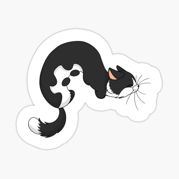 Item preview, Tuxedo Cat Caterpillar designed and sold by DesgnsxGifts.