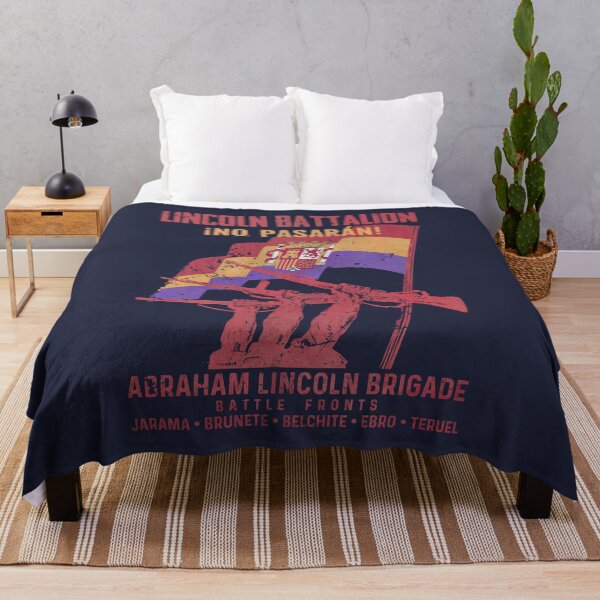 Item preview, Lincoln Battalion Abraham Lincoln Brigade Spanish Civil War V02 designed and sold by Lidra Zehcnas.