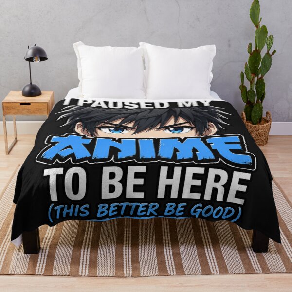 Item preview, "I Paused My Anime to Be Here designed and sold by INKRebelGraphic.