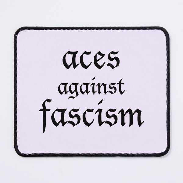 Item preview, aces against fascism designed and sold by FreakShop UK.
