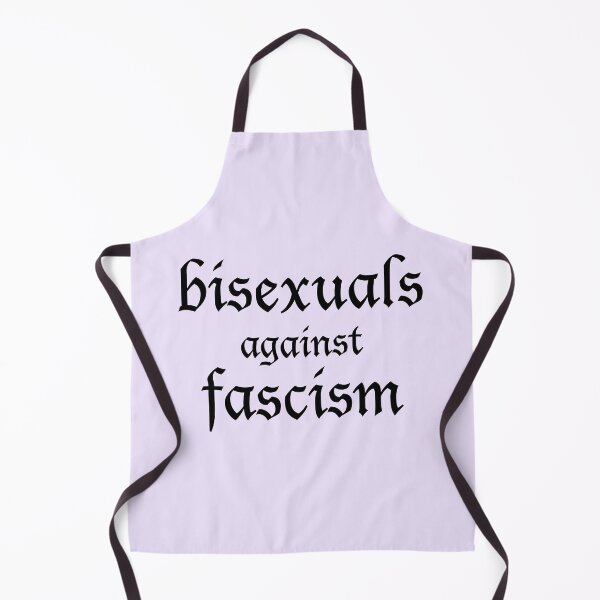 Item preview, bisexuals against fascism designed and sold by FreakShop UK.