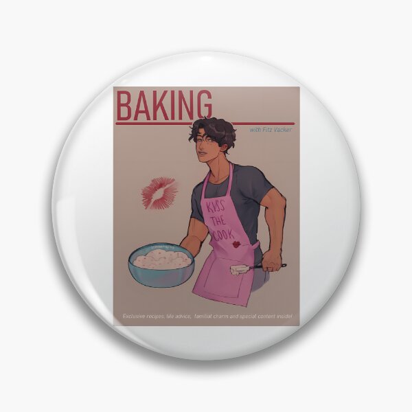 Item preview, Magazine Style Fitz Vacker Baking designed and sold by ZedStoreDesigns.