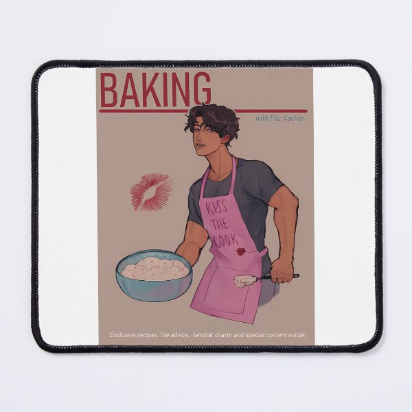 Item preview, Magazine Style Fitz Vacker Baking designed and sold by ZedStoreDesigns.