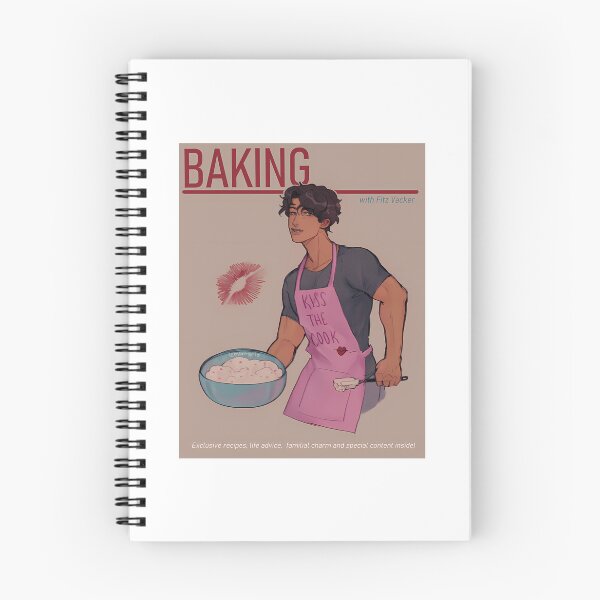 Item preview, Magazine Style Fitz Vacker Baking designed and sold by ZedStoreDesigns.