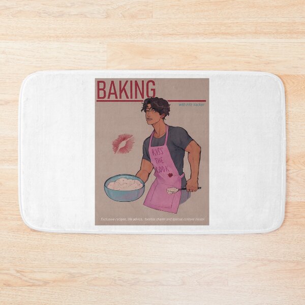 Item preview, Magazine Style Fitz Vacker Baking designed and sold by ZedStoreDesigns.