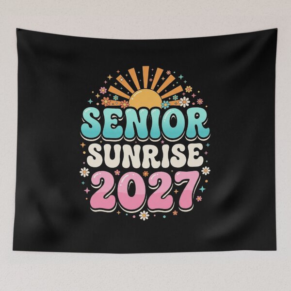 Item preview, Senior Sunrise 2027 Class of 2027 High School Graduation T-Shirt | Senior Year School Spirit Graphic Gift designed and sold by Trendably.