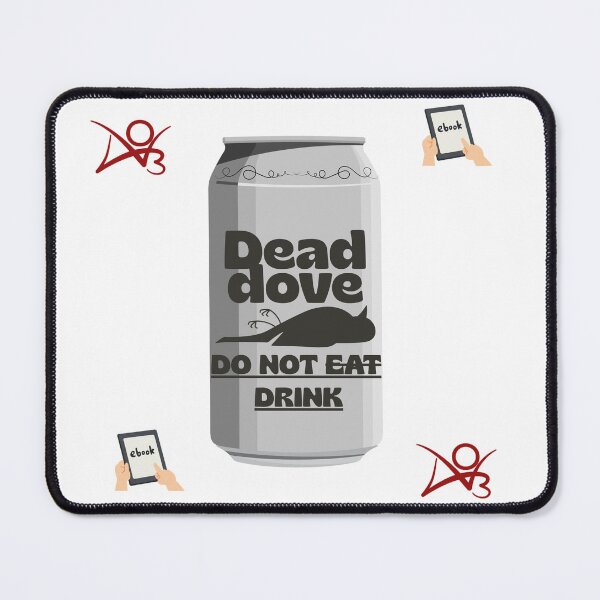 Item preview, Dead Dove - DO NOT DRINK | Tag in a Soda Can designed and sold by Nyxander's Bookish Catalogue.