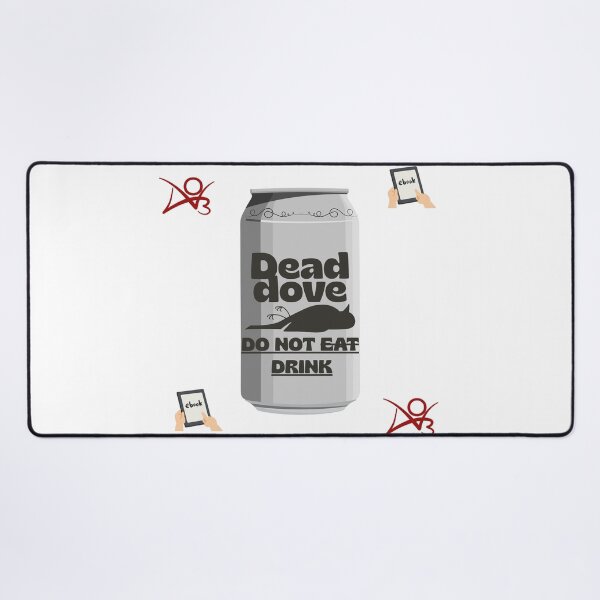 Item preview, Dead Dove - DO NOT DRINK | Tag in a Soda Can designed and sold by Nyxander's Bookish Catalogue.