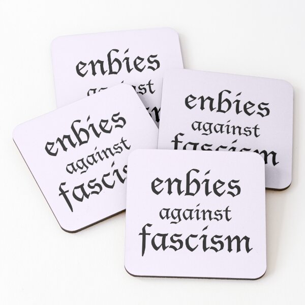 Item preview, enbies against fascism designed and sold by FreakShop UK.