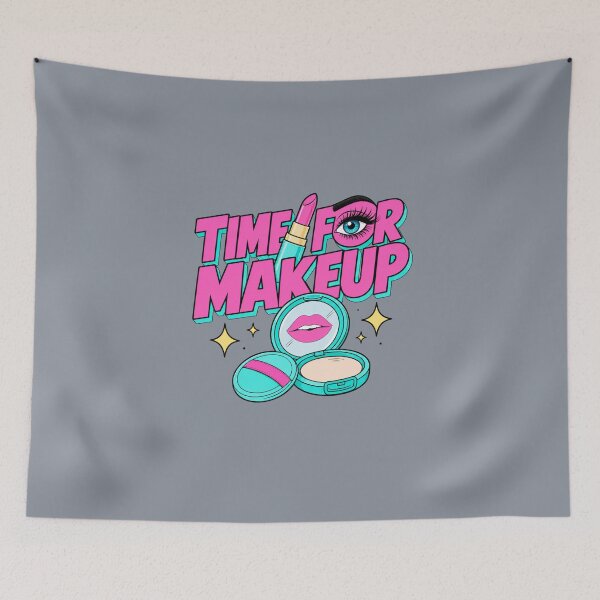 Item preview, Time for Makeup – Glam Beauty Vibes designed and sold by Aimetoi.