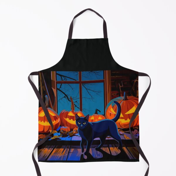 Item preview, Halloween Cat designed and sold by NorthNook.
