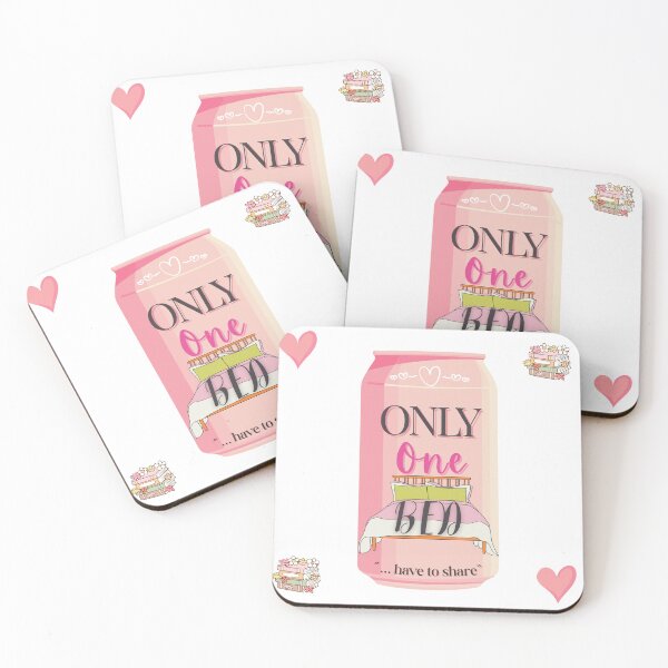 Item preview, Only One Bed | Trope in a Soda Can designed and sold by Nyxander's Bookish Catalogue.