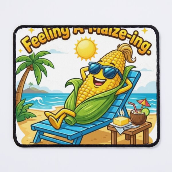 Item preview, Feeling A-Maize-ing Funny Corn Pun designed and sold by Tipsy24.
