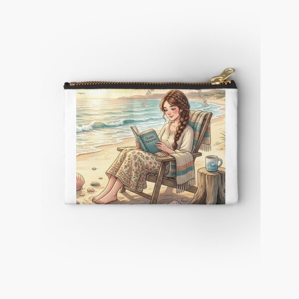 Item preview, My Weekend Is Fully Booked – Cozy Beach Reading Art designed and sold by GehanPrints.