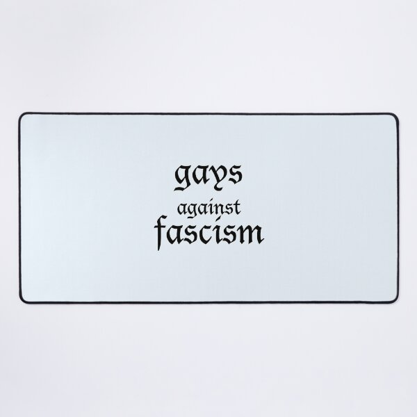 Item preview, gays against fascism designed and sold by FreakShop UK.