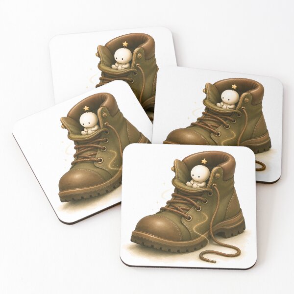 Item preview, Little Star’s Big Adventure – Cute Hiking Boot Companion designed and sold by Digital Culture Studio.