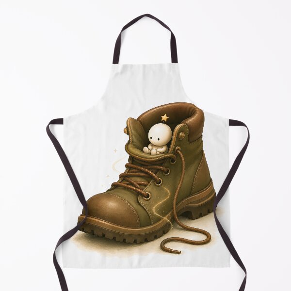 Item preview, Little Star’s Big Adventure – Cute Hiking Boot Companion designed and sold by Digital Culture Studio.