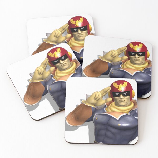 Item preview, Melee Captain Falcon Portrait designed and sold by SYCESTORE.