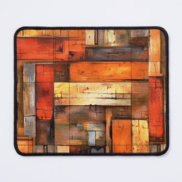 Item preview, Weathered Wooden Boards Design In Warm Autumn Colors designed and sold by DEC02.