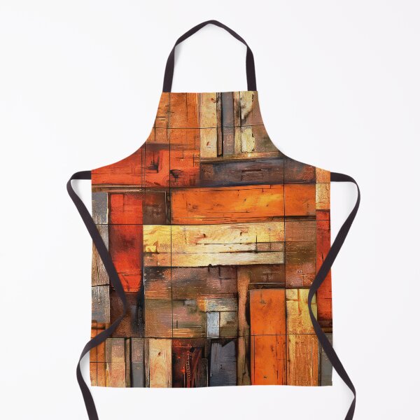 Item preview, Weathered Wooden Boards Design In Warm Autumn Colors designed and sold by DEC02.