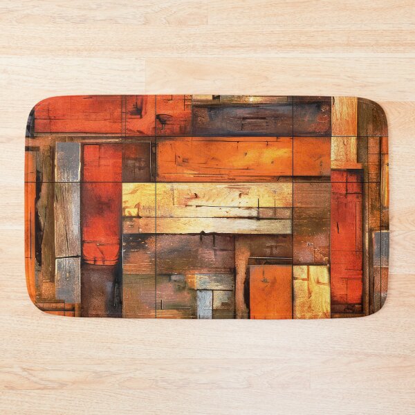 Item preview, Weathered Wooden Boards Design In Warm Autumn Colors  designed and sold by DEC02.