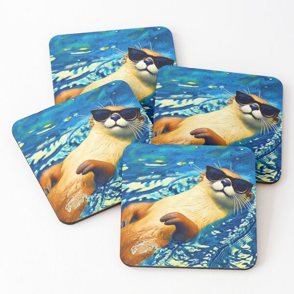 Item preview, Otterly Cool! - River Otter Funny Design designed and sold by NaturePrints.