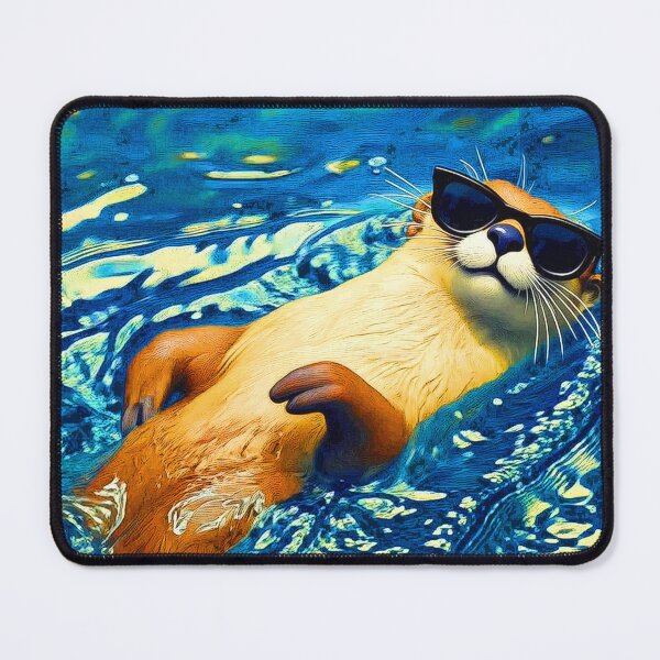 Item preview, Otterly Cool! - River Otter Funny Design designed and sold by NaturePrints.
