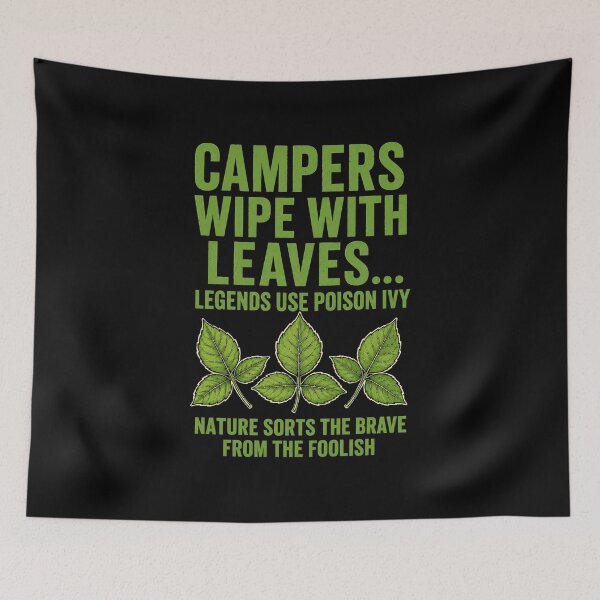 Item preview, Legends Use Poison Ivy T-Shirt | Funny Outdoors Hiking Nature Humor Graphic Gift designed and sold by Trendably.