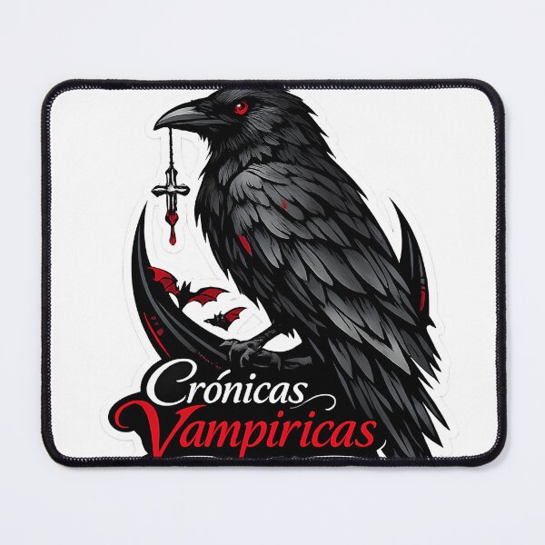Item preview, Elegant Gothic Vampiric Raven designed and sold by teamzeta.