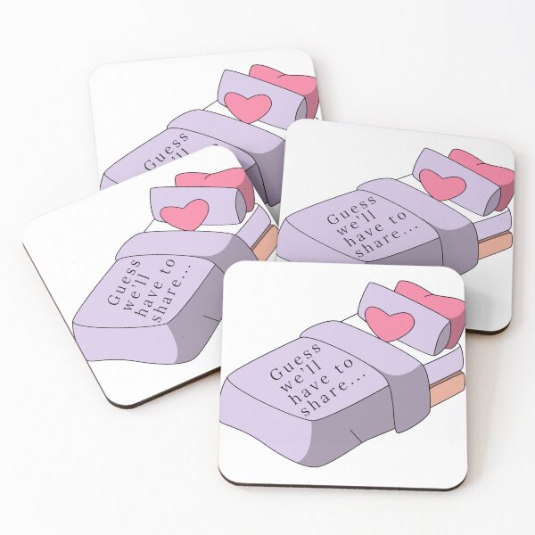 Item preview, "Only One Bed" Trope designed and sold by Nyxander's Bookish Catalogue.