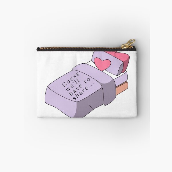 Item preview, "Only One Bed" Trope designed and sold by Nyxander's Bookish Catalogue.