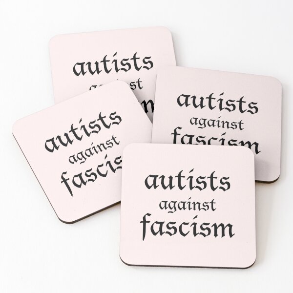 Item preview, autists against fascism designed and sold by FreakShop UK.