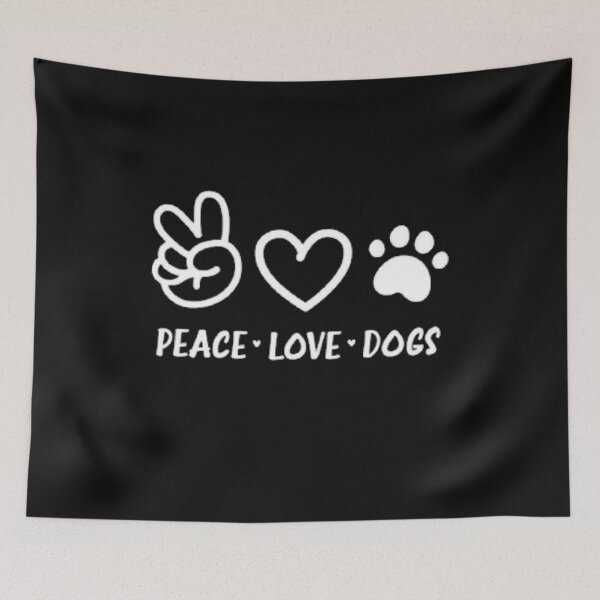 Item preview, Peace Love Dogs designed and sold by Gbriel3.