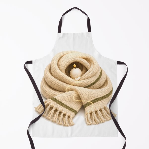 Item preview, Wrapped in Warmth – Little Star Cosy Scarf Companion designed and sold by Digital Culture Studio.