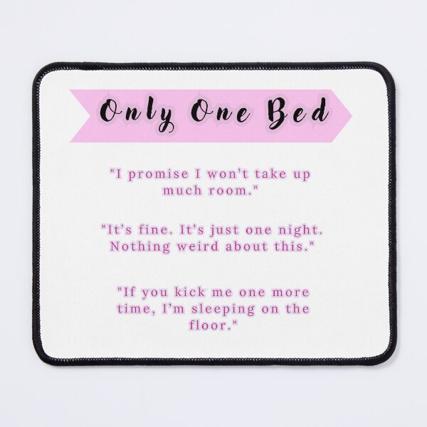 Item preview, "Only One Bed" trope | Bookish Pack designed and sold by Nyxander's Bookish Catalogue.