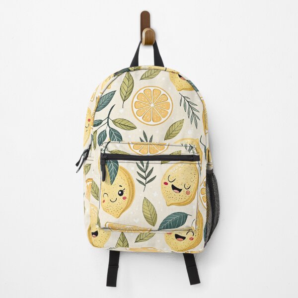 Item preview, Cute Emotional Support Lemon Citrus Pattern designed and sold by Storybook Botanica.