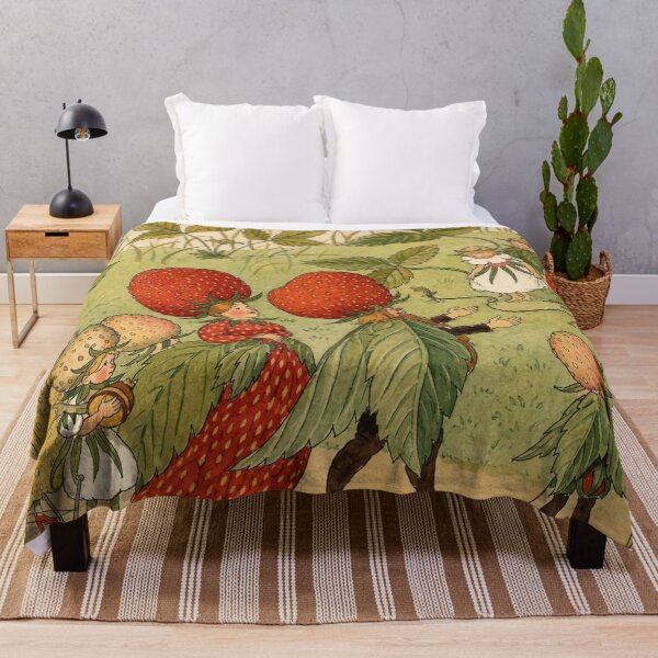 Item preview, Strawberry Family Art Nouveau Nursery Print for Children designed and sold by RickE.