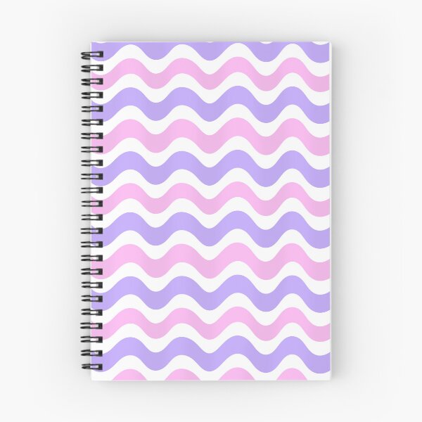 Item preview, 3D wave pattern- Pink and purple shade designed and sold by Pattern Petals.